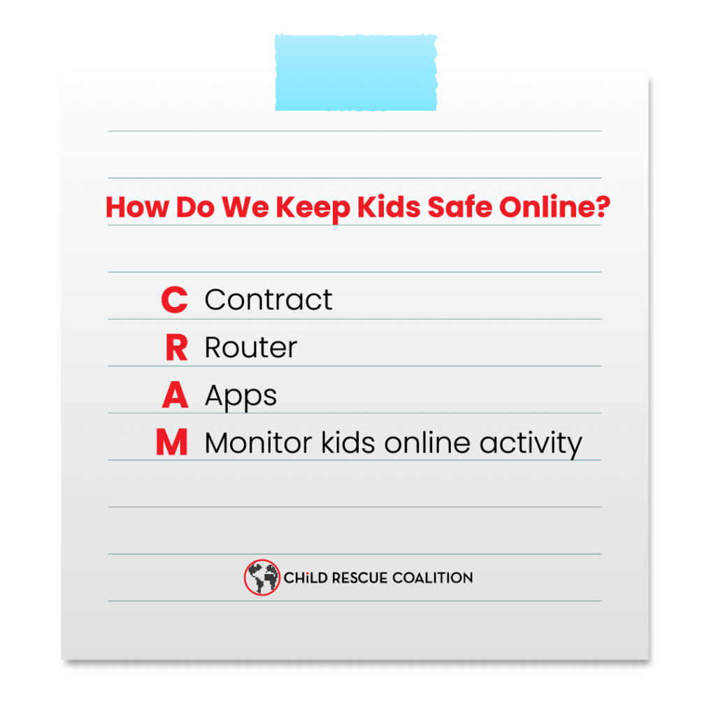 It's time for parents to CRAM and learn internet safety. It's the most important thing we can do to protect our children. 