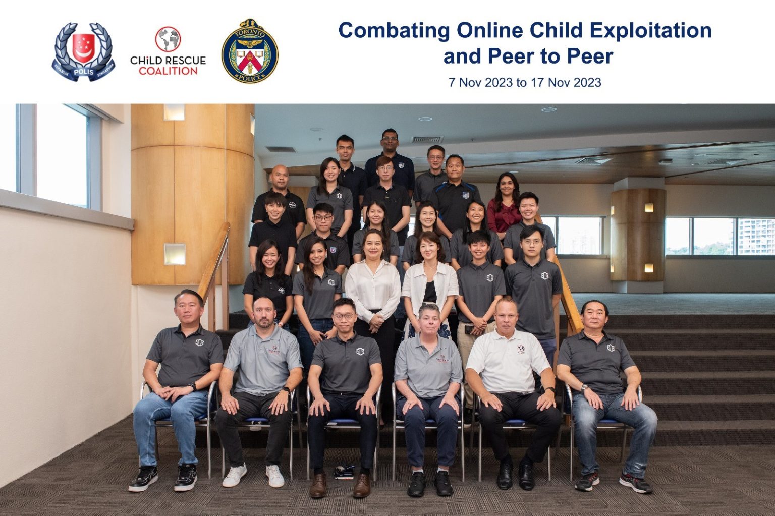 New Investigators Trained in Singapore Child Rescue Coalition